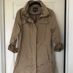 Cole Haan Trench Coat—Gold Luster